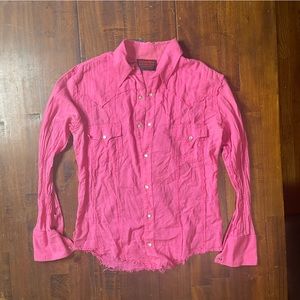 Serious Los Angeles brand shirt cowboy goth